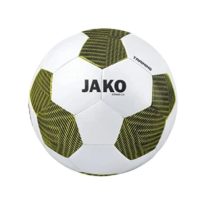 Abbildung von JAKO Unisex Trainingsball Striker 2.0, Weiß/Schwarz/Soft Yellow, 4