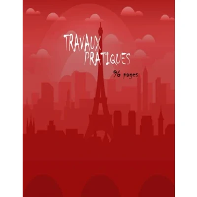 Abbildung von travaux PRATIQUES 96 pages: cahier pratiques, petits carreaux pages (21,59cm x 27,94 cm).