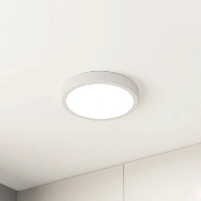 Abbildung von LED Deckenlampe Fueva 5 IP44 3000K weiß Ø21cm