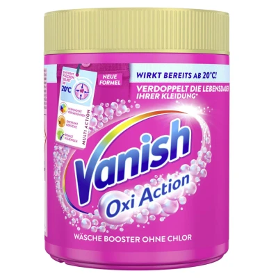Abbildung von VANISH Oxi Action Pulver Pink 550g Fleckentferner (ohne Chlor)