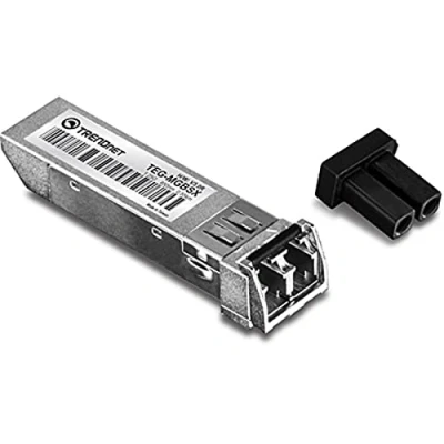 Abbildung von TRENDnet TEG MGBSX Gigabit SFP LC Modul, Multi Mode, Mini GBIC, Bis zu 550m (1800 Fuß), Kompatibel mit Standard Steckplätzen, Im laufenden Betrieb austauschbar