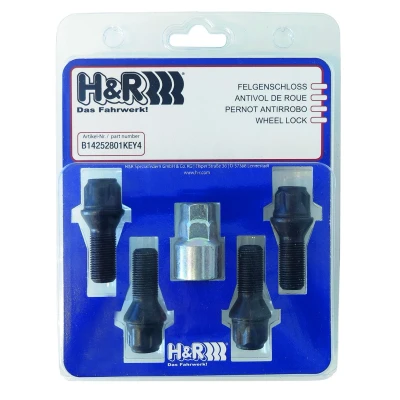 Abbildung von H&amp;R B14252801KEY4 Felgenschlösser