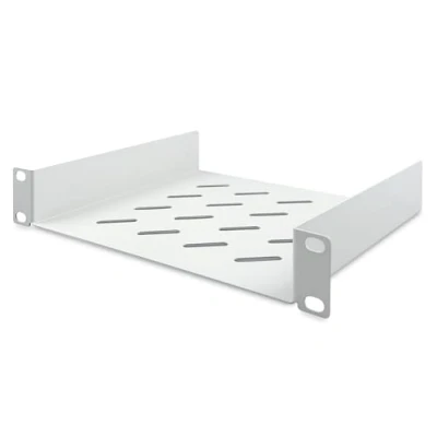 Abbildung von DIGITUS Fachboden 1HE 10 Zoll (254 mm) Für Netzwerk Schrank 200 mm Tief Perforiertes Stahl Blech Grau