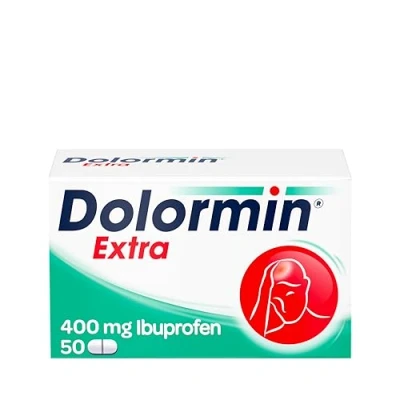 Abbildung von Dolormin Extra 400 mg Ibuprofen bei Schmerzen und Fieber 50 St