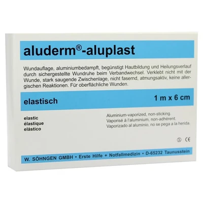Abbildung von Aluderm Aluplast Wundverb.pfl.6 cmx1 m s 1 St