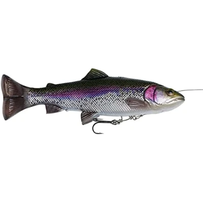 Abbildung von Savage Gear 4D Line Thru Pulsetail Trout 16cm, 51gr, Rainbow Swimbait