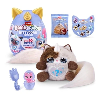Abbildung von Rainbocorns 92104A, Persian, Small (21.5 cm), Kittycorn Surprise, Series 9, Cat