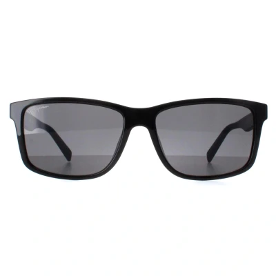 Abbildung von Ferragamo Herren SF938S 962 Sonnenbrillen Plastik Schwarz Grau Quadratisch