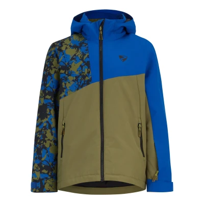 Abbildung von Ziener Kinder ANZO Ski Jacke/Winterjacke warm, atmungsaktiv, wasserdicht, deep olive, 104