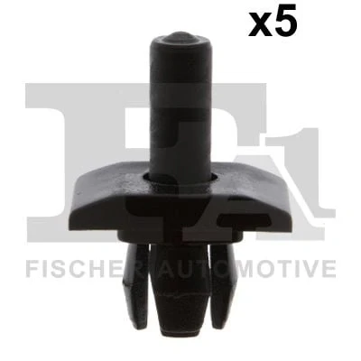 Abbildung von FA1 11 20013.5 Clip, Zier /Schutzleiste schwarz VOLKSWAGEN: GOLF 1
