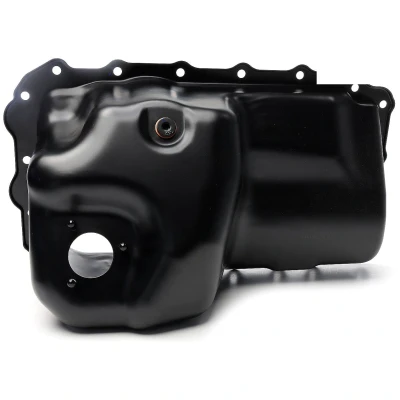 Abbildung von METZGER 7990159 Ölwanne mit Ölablassschraube Bohrung für Ölstandsensor, ohne Ölwannendichtung Stahlblech BMW: 3 Touring, Coupe, Limousine