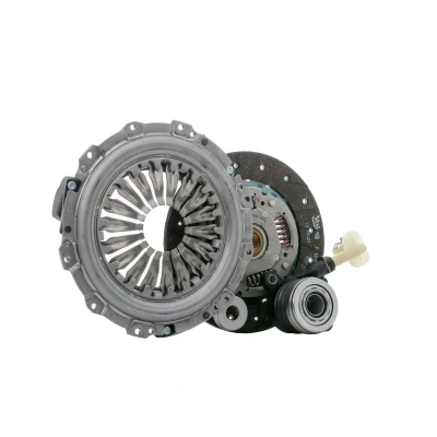 Abbildung von VALEO KIT3P (CSC) 834095 Kupplungssatz mit Kupplungsdruckplatte, Zentralausrücker Kupplungsscheibe 215 RENAULT: CLIO 3, SCENIC 2, MEGANE 2