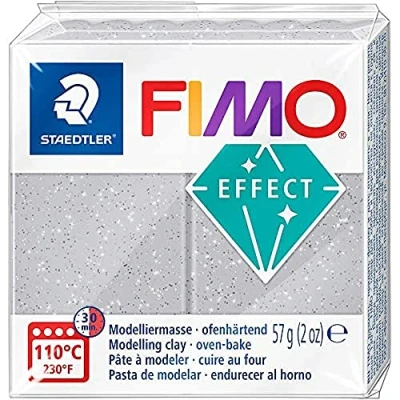 Abbildung von 1 ST (1 ST) Effect glitter zilver 56GR