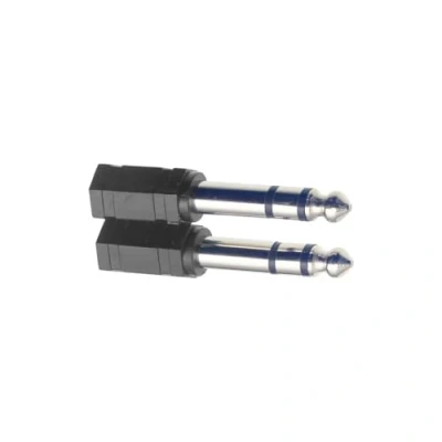 Abbildung von Stagg AC PMSJFSH Adaptateur Mini JACK Femelle Stéréo 3.35mm/ Mâle Mono, Lot de 2 Pièces //AC PMJFS