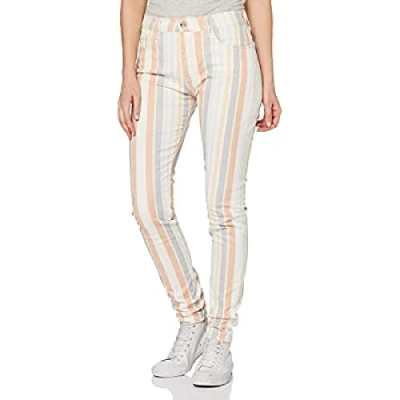 Abbildung von Mavi Damen Lucy Jeans, Mehrfarbig (Spring Stripe Str 30440), 28W / 30L