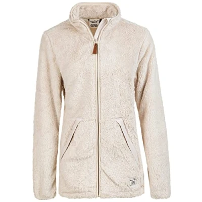 Abbildung von Weather Report Lucille Fleecejacke, Damen, Größe: 46, Beige