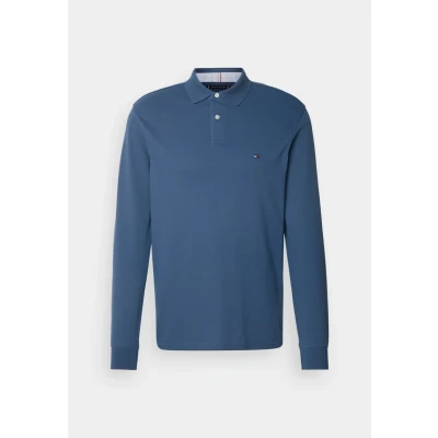 Abbildung von Tommy Hilfiger 1985 Regular Langarmshirt, Herren, Größe: Small, Aegean sea