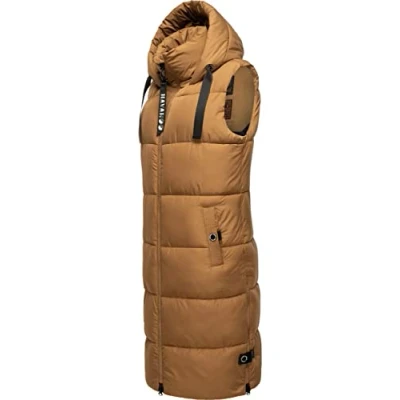 Abbildung von Navahoo Schnuffelchen Weste, Damen, Größe: 3XL, Camel