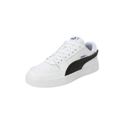 Abbildung von Puma Caven 2.0 Unisex Sneaker low, Größe: 44.5, White/black Leder und lederimitat
