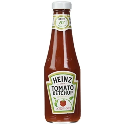 Abbildung von Heinz Tomato Ketchup Classic Tomatenketchup in Glasflasche 4 x 300 ml