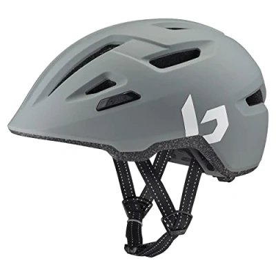 Abbildung von Bollé Stance Pure, Grey Matte, No Lens Reference, Medium, Bike Helmets, Unisex, Adult