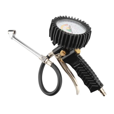 Abbildung von Neo Aufblasbare Pistole mit Manometer 63 mm, langes Ende