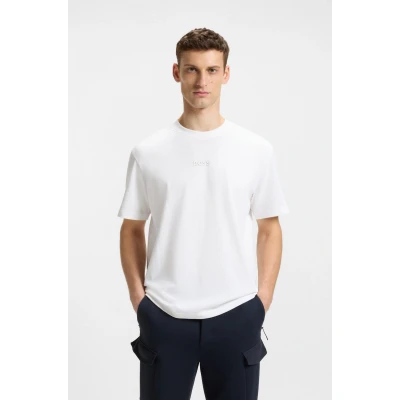 Abbildung von BOSS TEE Tshirt basic, Herren, Größe: Small, White