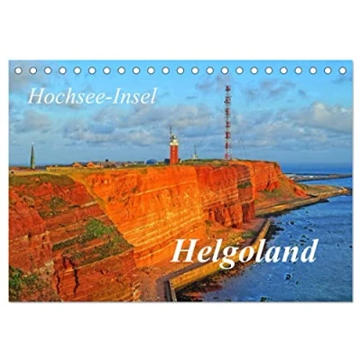 Abbildung von Hochsee Insel Helgoland (Tischkalender 2025 DIN A5 quer), CALVENDO Monatskalender