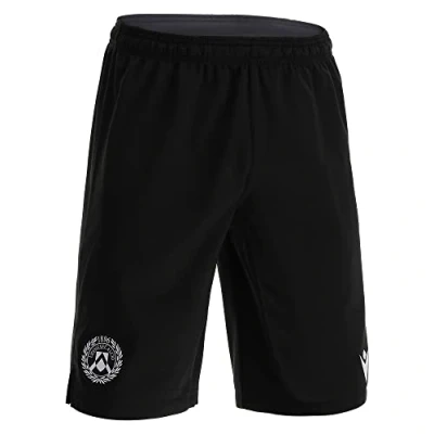 Abbildung von Macron Merchandising ufficiale Udinese Kinder Trainingsbermuda 2021/22, Weiß, JL