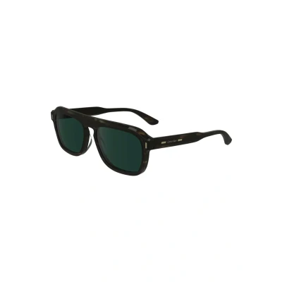 Abbildung von Calvin Klein Sonnenbrille, Herren, Größe: One Size, Havana brown