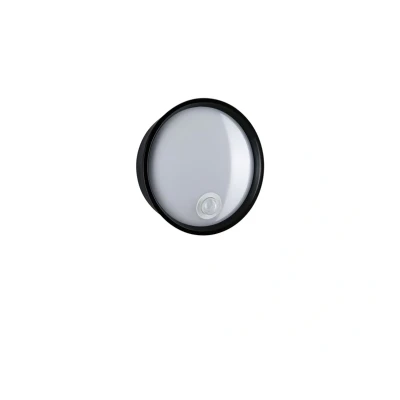 Abbildung von Paulmann LED Außen Wandleuchte &quot;Platomo IP44 rund 180mm 3000K 14,5W 1200lm 230V Kunststoff&quot;, 1 flammig, Bewegungsmelder seewasserresistent