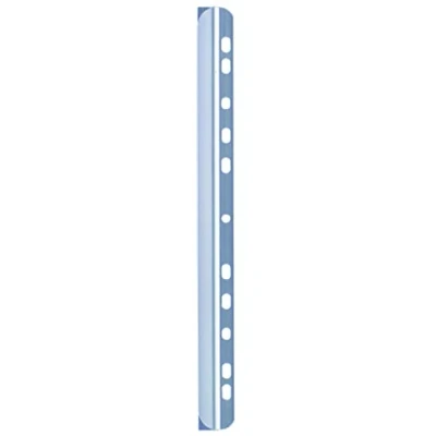 Abbildung von Durable Klemmschiene mit Abheftleiste, für circa 30 Blatt A4, Packung à 50 Stück, transparent, 290219