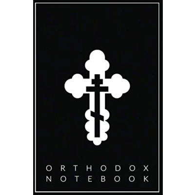 Abbildung von orthodox Notebook: Lined Notebook With cross Journal/notebook christian 120 Pages