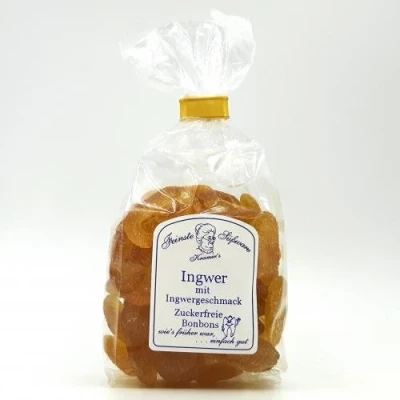 Abbildung von Zuckerfreie Ingwer Bonbons, 120g