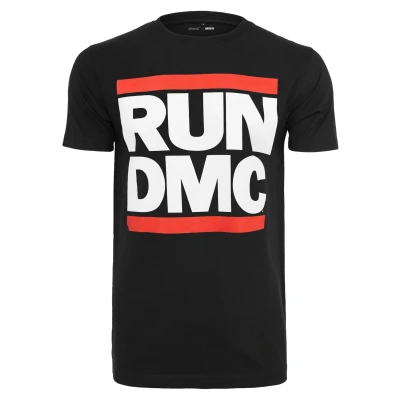 Abbildung von Mister Tee RUN DMC Tshirt print, Herren, Größe: Large, Black