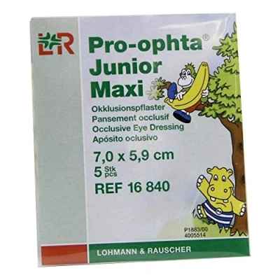 Abbildung von Pro ophta Junior maxi Okklusionspflaster 5 St
