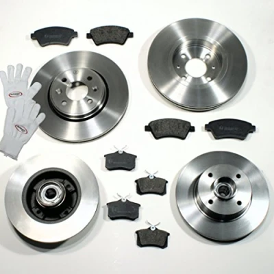 Abbildung von Autoparts Online Set 60009759 Bremsscheiben/Bremsen + Bremsbeläge für vorne hinten