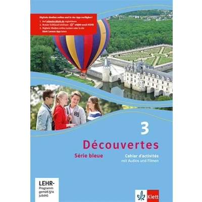 Abbildung von Découvertes 3. Série bleue (ab Klasse 7): Cahier d&#039;activités mit Audios und Filmen Lernjahr (Découvertes. 7). Ausgabe ab 2012)