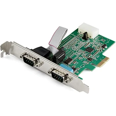 Abbildung von StarTech.com PCI Express serielle Schnittstellenkarte (2 port, RS232, 16950 UART, 256 Byte FIFO Cache, Windows and Linux)