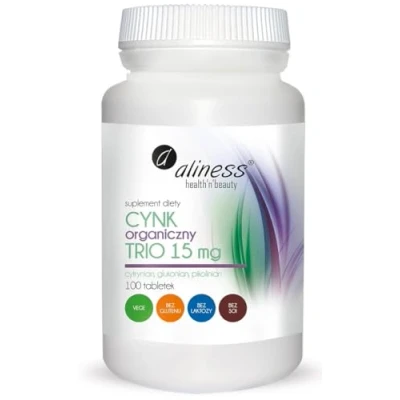 Abbildung von Aliness Zink Bio Trio 15 mg x 100 Tabletten