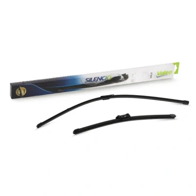 Abbildung von Scheibenwischer Valeo Silencio X.trm, Flat Blade Set 574668 vorne Rahmenlos Top Lock PEUGEOT: Partner I Kastenwagen, II Tepee
