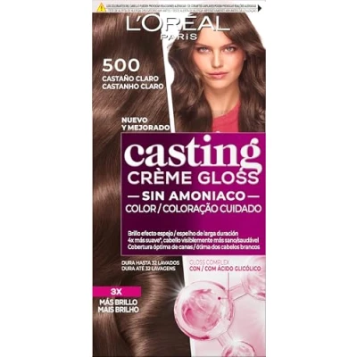 Abbildung von LOreal Paris Casting Creme Gloss Baño De Color 500 Castaño Claro