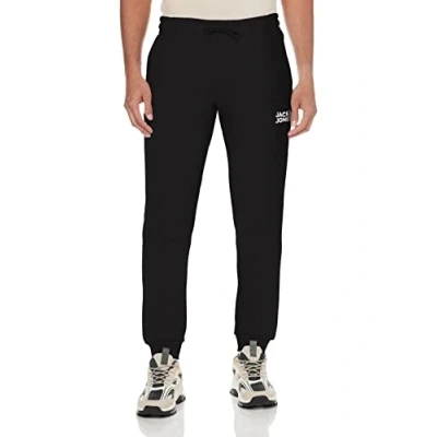 Abbildung von Jack &amp; Jones Jogginghose, Herren, Größe: 46, Black