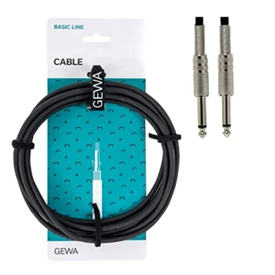 Abbildung von GEWA Instrumentenkabel Mono Basic Line 9m (Monoklinke 6,3 mm Monoklinke mm) 190010