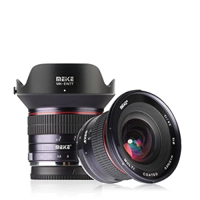 Abbildung von Meike Optics MK 12mm f2.8 Ultra Weitwinkel Objektiv für Sony E Mount