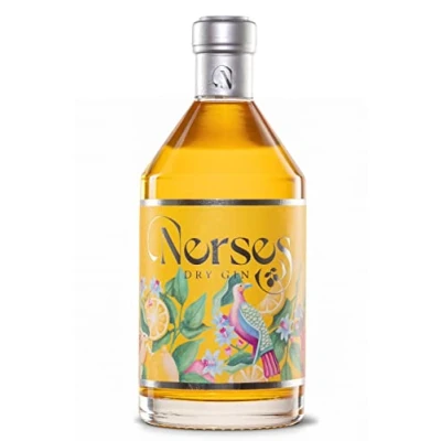 Abbildung von Dry Gin „Nerses“, sonnengelber Premium Gin, Small Batch, 0,7 L, 44% Vol.