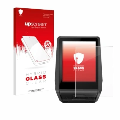 Abbildung von upscreen Schutzglas für Bosch Nyon 2 2021 / 2020 Schutzfolie, Glas Folie [Klar, 9H Panzerschutz, Anti Fingerprint]