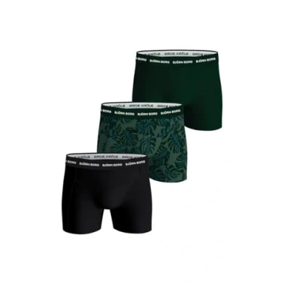 Abbildung von Björn Borg 3 PACK Panties, Herren, Größe: Medium, Black/olive