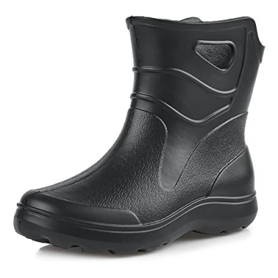 Abbildung von Ladeheid EVA leichte Regenstiefel wasserdichte Stiefel für Frauen Gummistiefel Damen perfekte Regenschuhe Garten Ausflug Outdoor