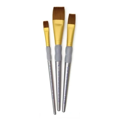 Abbildung von Crafter&#039;s Choice Flachpinsel groß 3 Stück